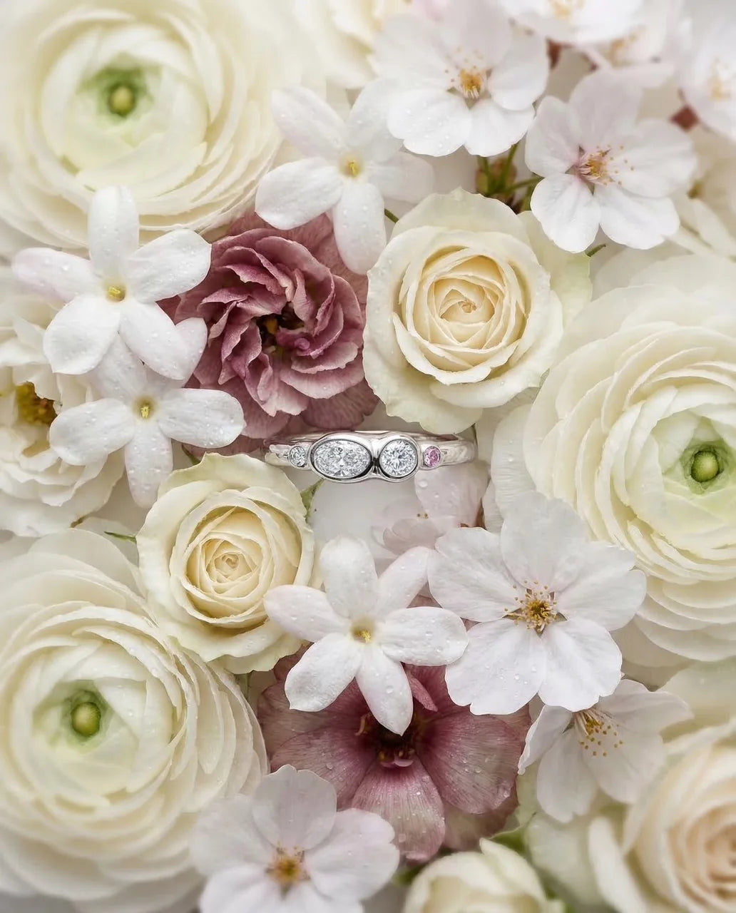 Lyra Ring fine jewelry lab grown diamond