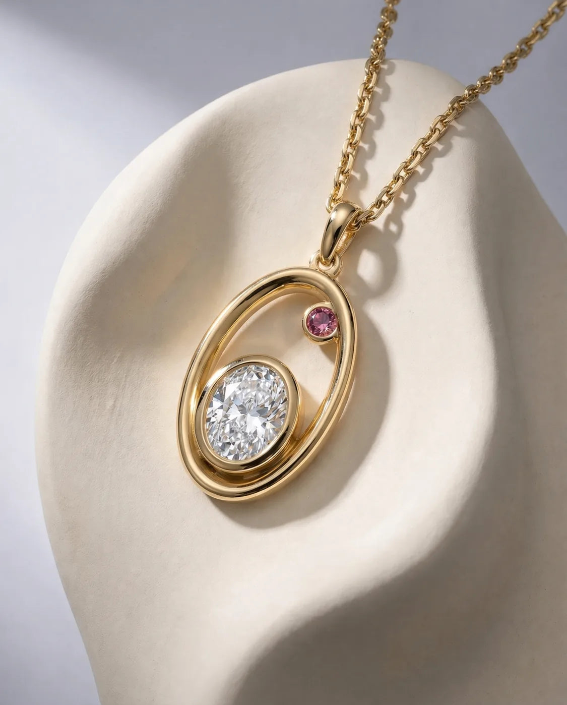 Liv Pendant gold fine jewelry Olivia's October
